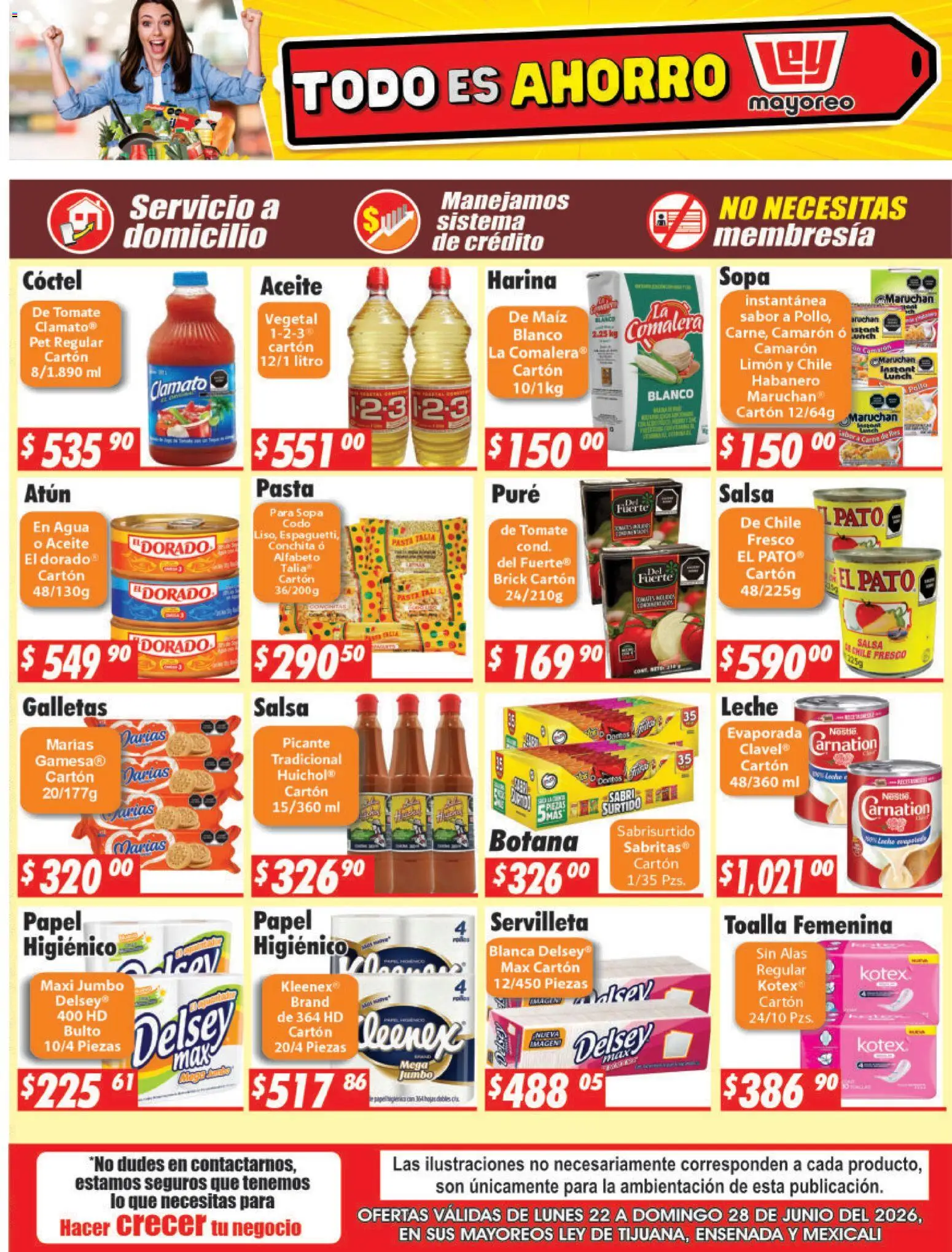 Nuevas ofertas de Casa Ley válidas en toda la República Mexicana desde el 22/06/2026. ¡Encuentra las mejores ofertas en Casa Ley folleto Frontera! | Página: 2