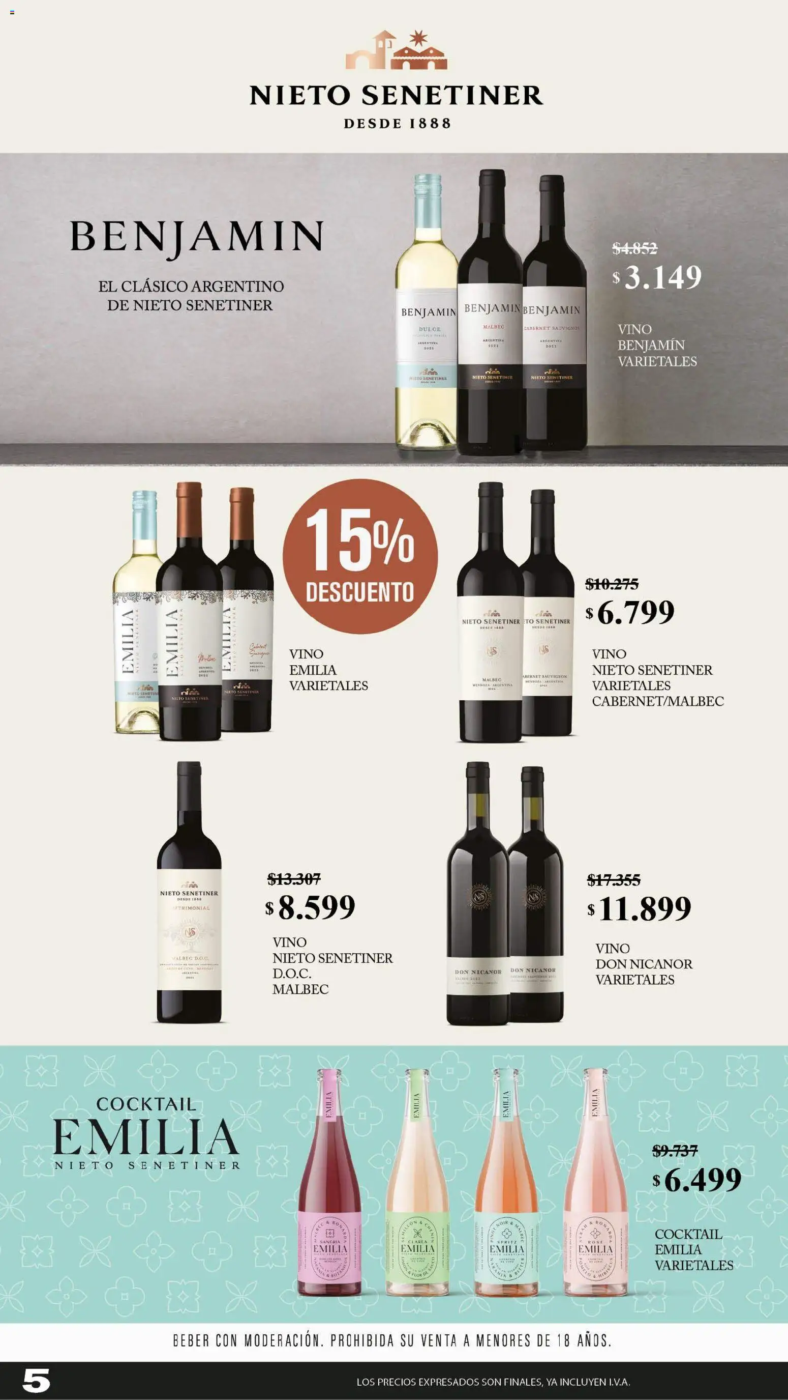 Makro ofertas │ válido desde el 14.05.2026 | Página: 5 | Productos: Vino
