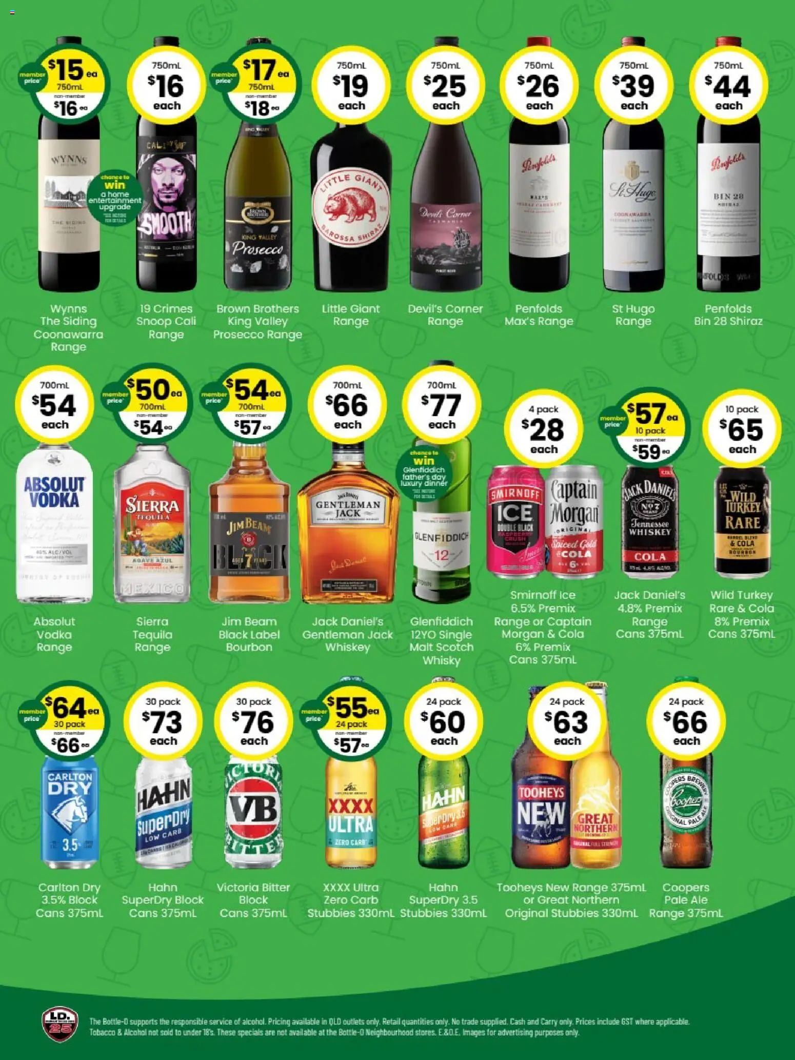 The Bottle-O catalogue - valid from 31/08/2026 | Page: 2 | Products: Tequila, Turkey, Ice, Jack Daniel’s