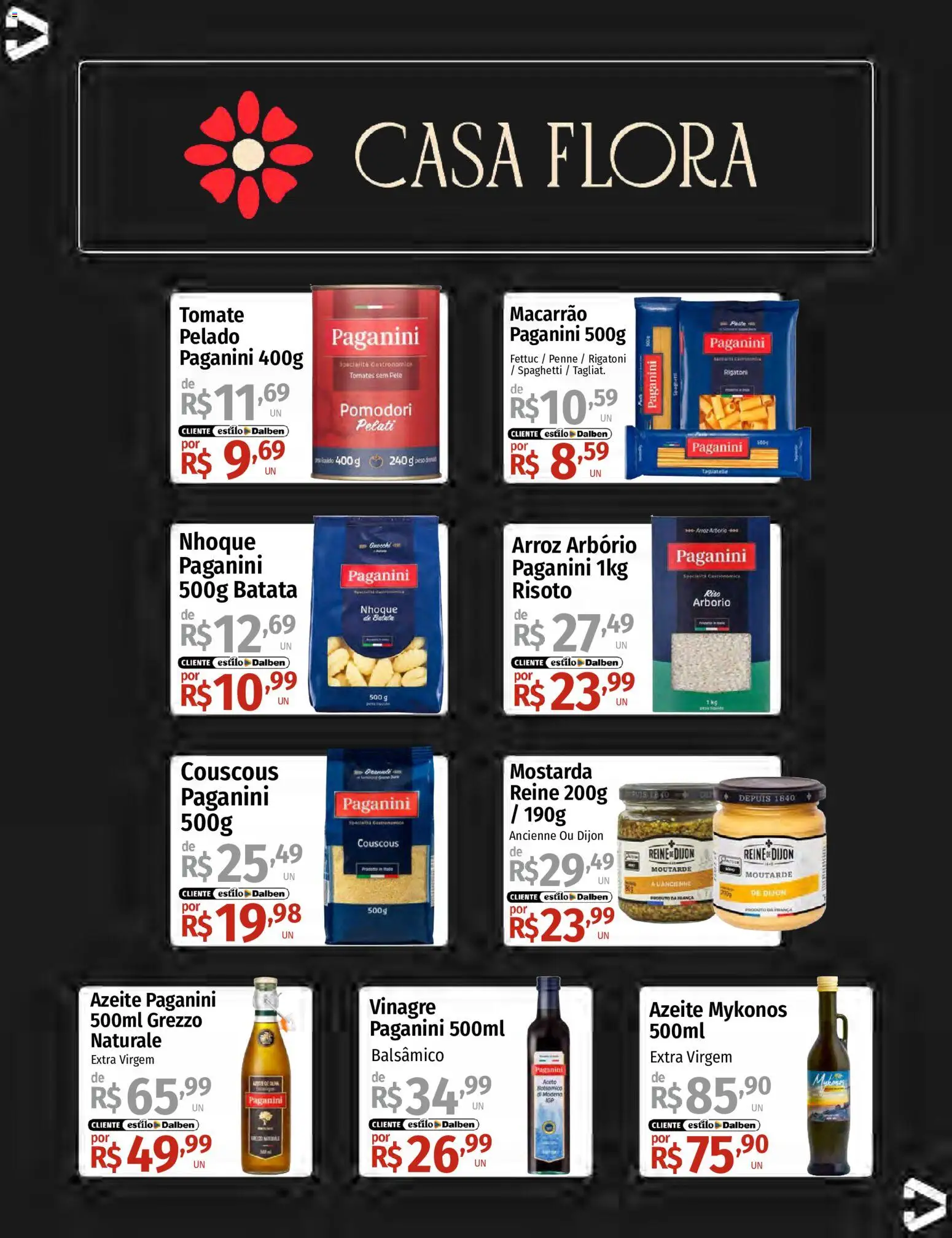 Supermercado Dalben Folheto - válido de 15.06.2026 | Página: 12 | Produtos: Vinagre, Tomates, Batata, Azeite