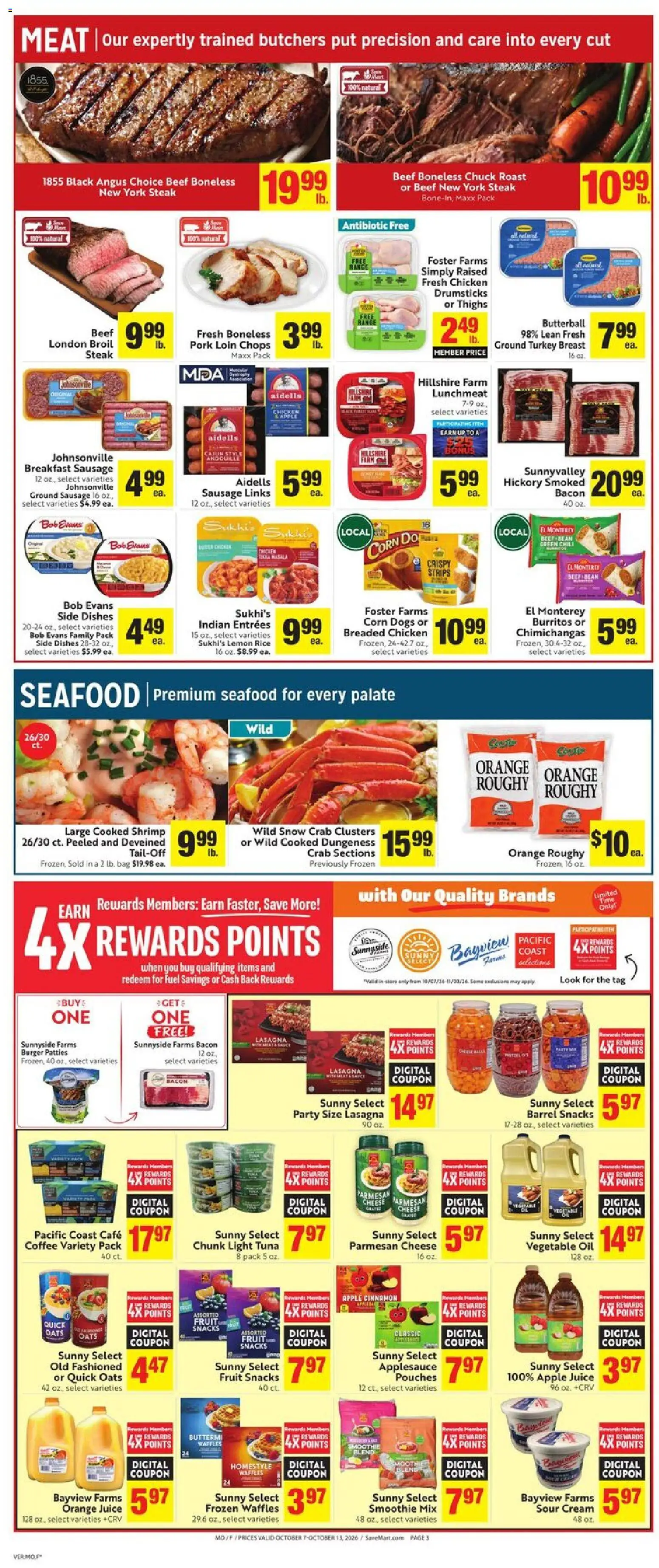Save Mart Weekly Ad - valid from 10/07/2026 | Page: 3