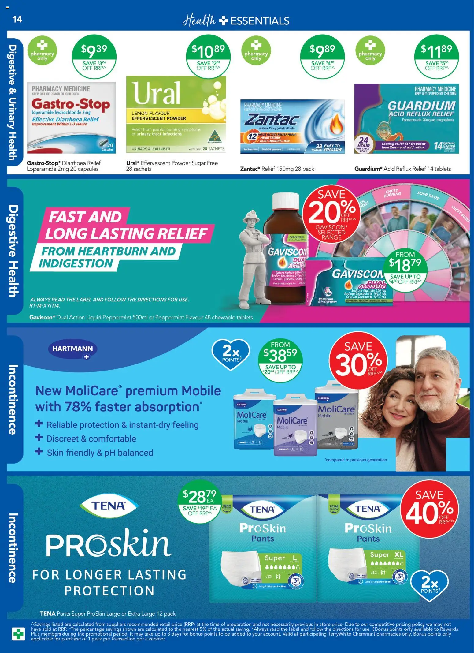Terry White catalogue - valid from 01/10/2026 | Page: 14 | Products: Powder, Capsules, Pants, Tablets