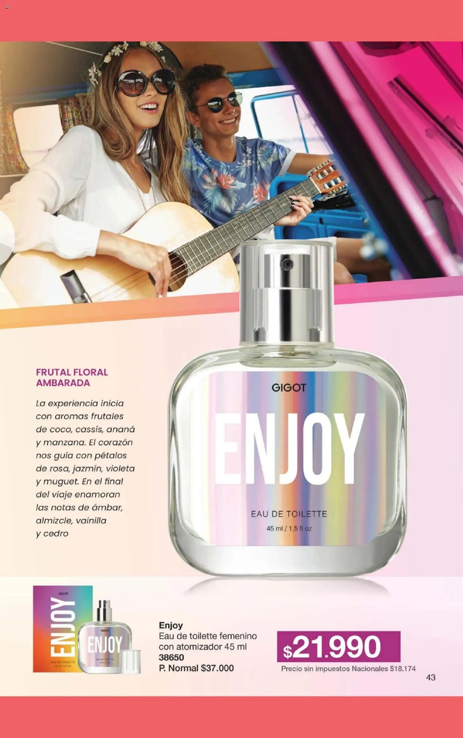 Gigot - CAMPAÑA 13 │ válido desde el 23/08/2026 | Página: 63 | Productos: Vainilla, Eau de toilette, Ananá