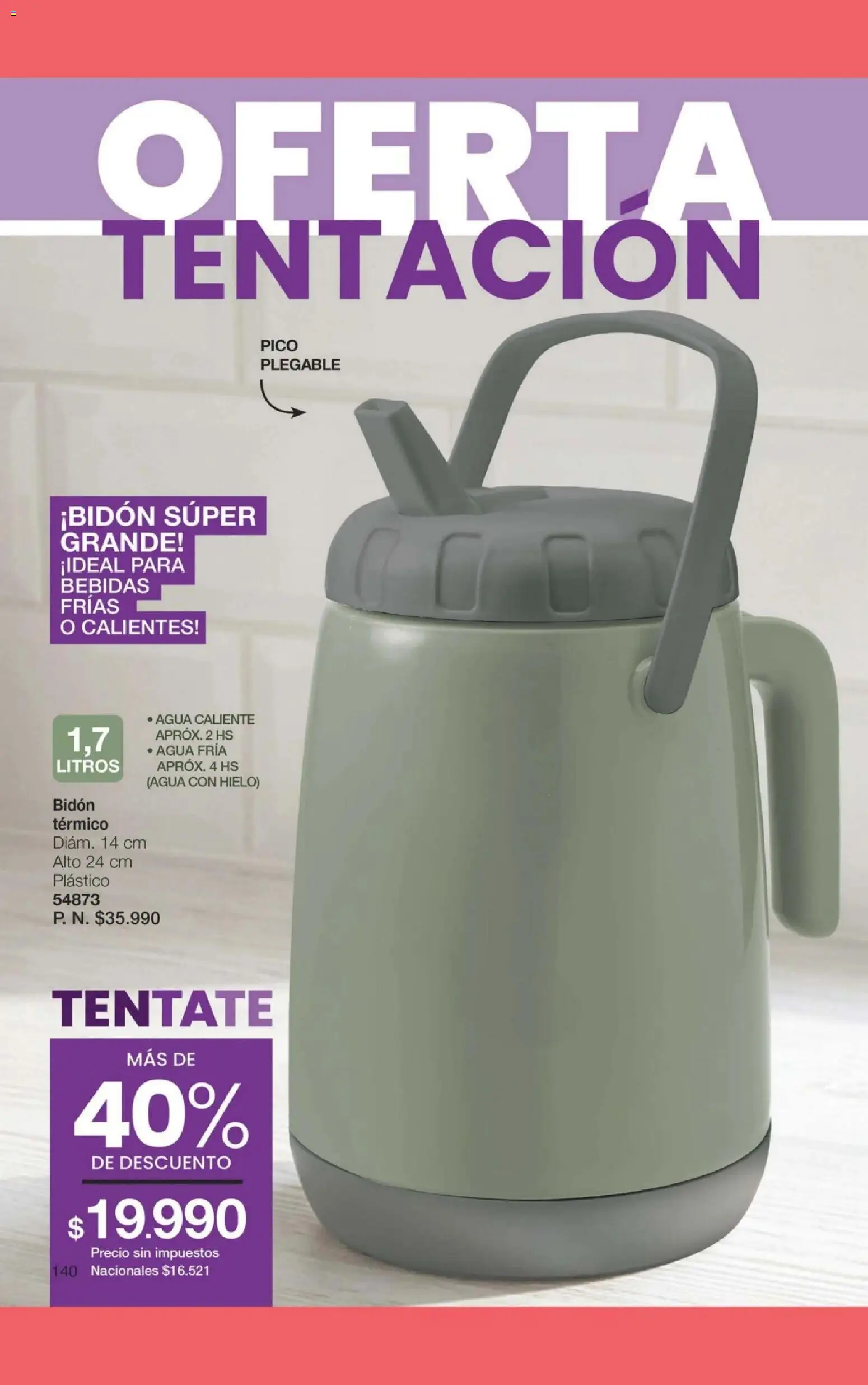 Gigot - CAMPAÑA 13 │ válido desde el 23/08/2026 | Página: 146 | Productos: Hielo, Pico, Bebidas, Agua