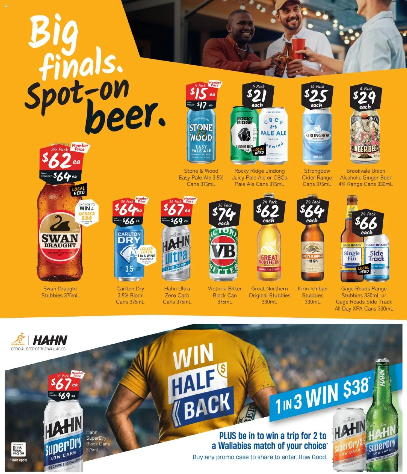 Cellarbrations catalogue - valid from 21/09/2026 | Page: 3 | Products: Beer, Wood, Case, Strongbow