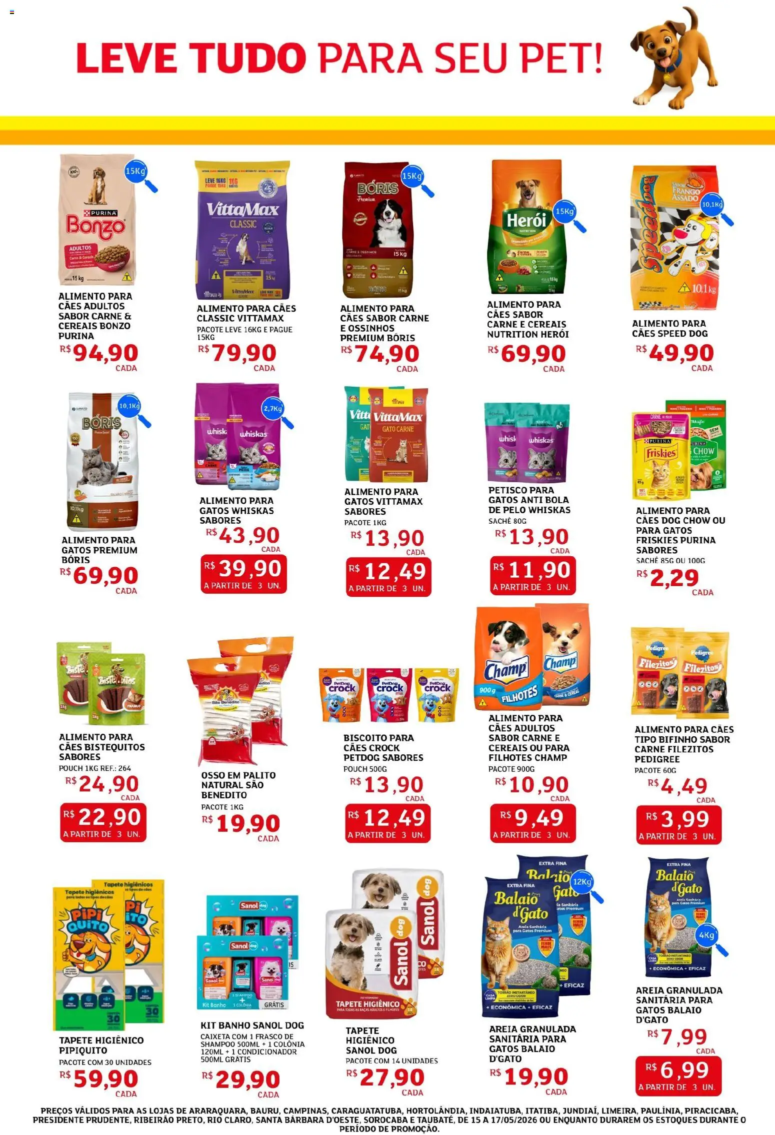 Assaí Atacadista Folheto - válido de 15.05.2026 | Página: 3 | Produtos: Shampoo, Condicionador, Carne, Cereais