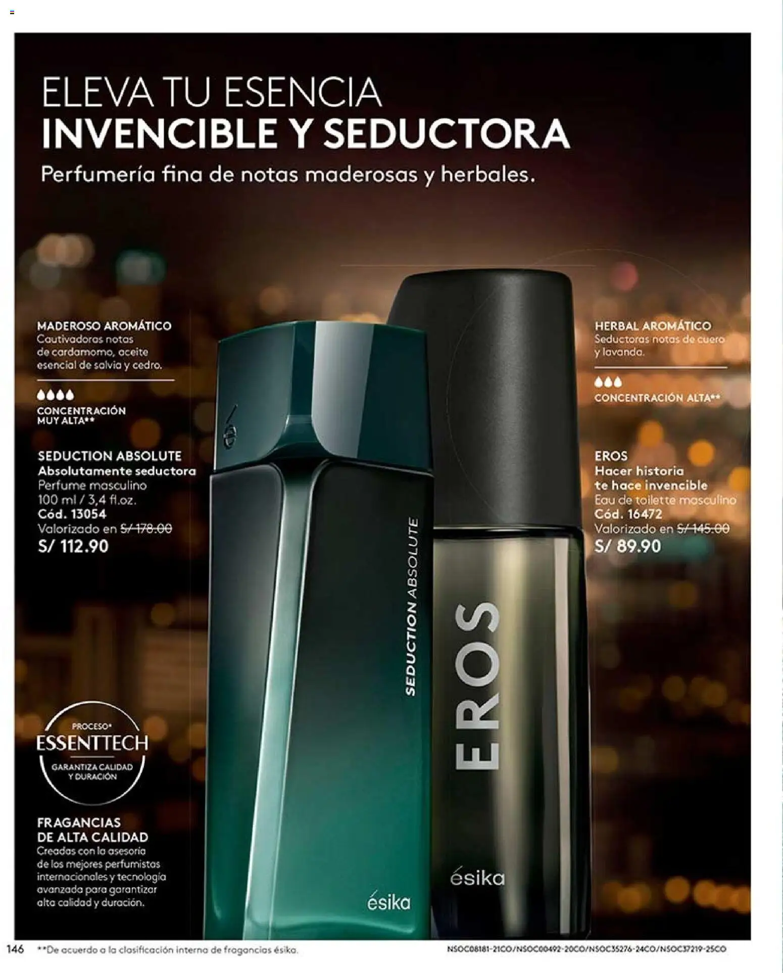 Catálogo Ésika válido desde 02/08/2026 | Página: 158 | Productos: Aceite, Té, Perfume, EAU de Toilette
