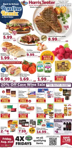 Preview of Harris Teeter weekly ads valid from 08/19/2026