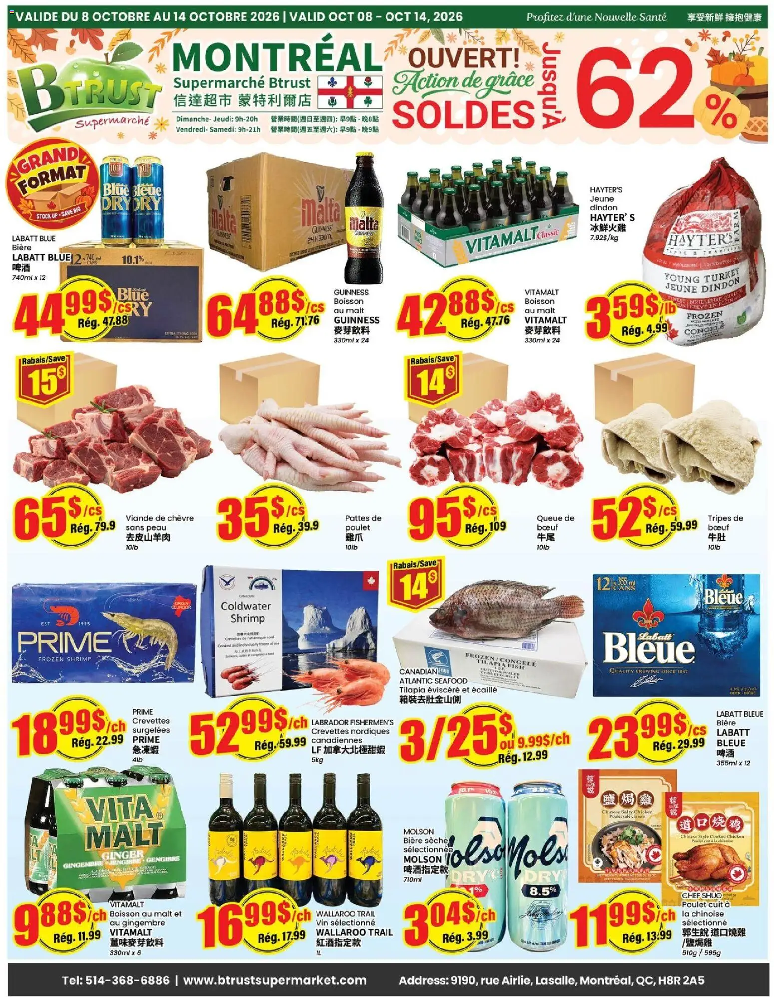 Btrust Supermarket flyer valid from Oct 8, 2026 | Page: 1