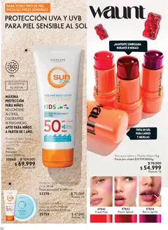 Oriflame catálogo 11 -  Vista previa de la revista de la tienda Oriflame valido desde el 01/08/2026 | Página: 110 | Productos: Agua, Body, Uva, Protector solar