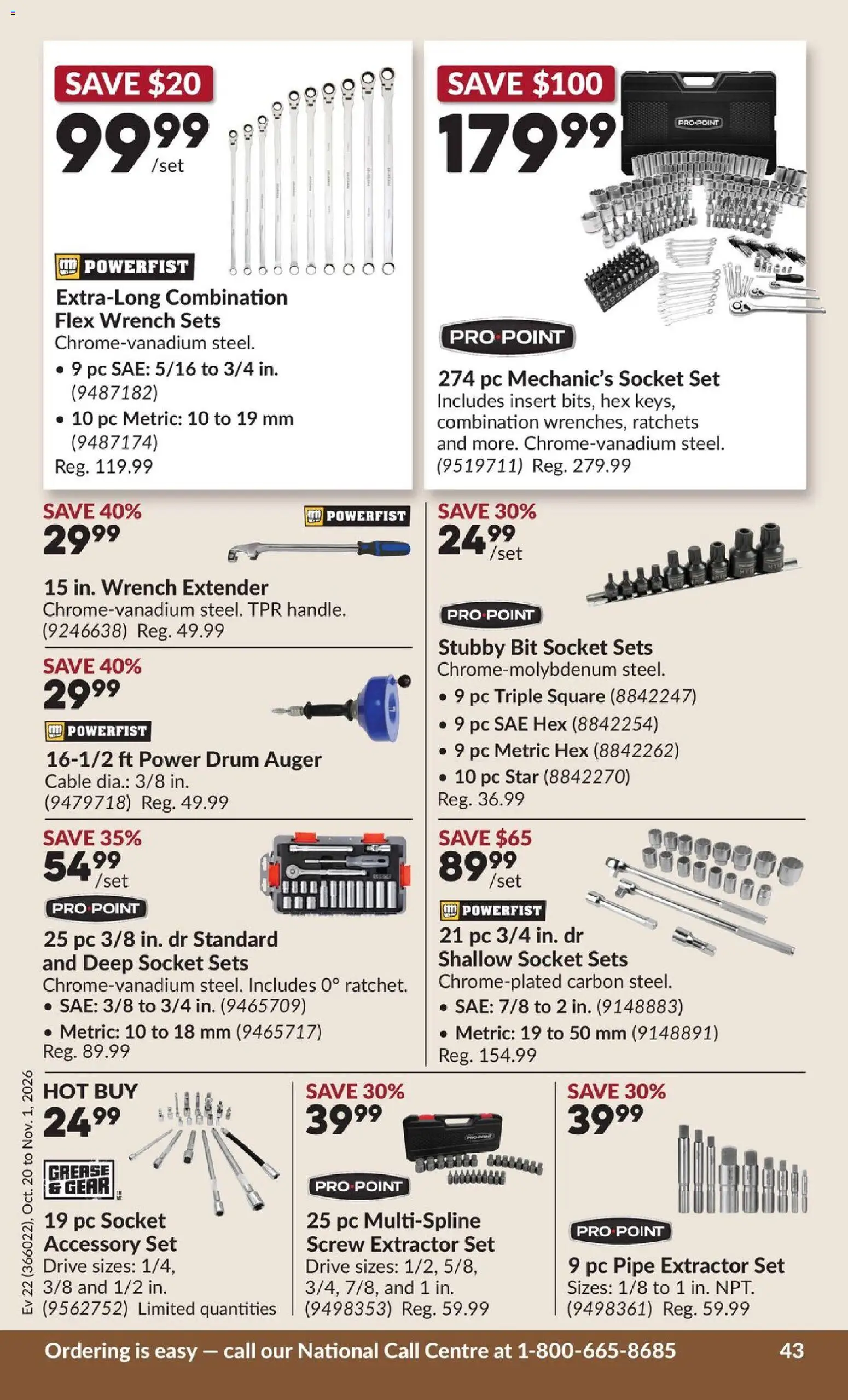 Princess Auto flyer valid from Oct 20, 2026 | Page: 46