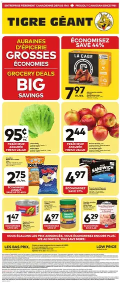 Preview of Giant Tiger Weekly Flyer from shop Giant Tiger valid from Sep 16, 2026