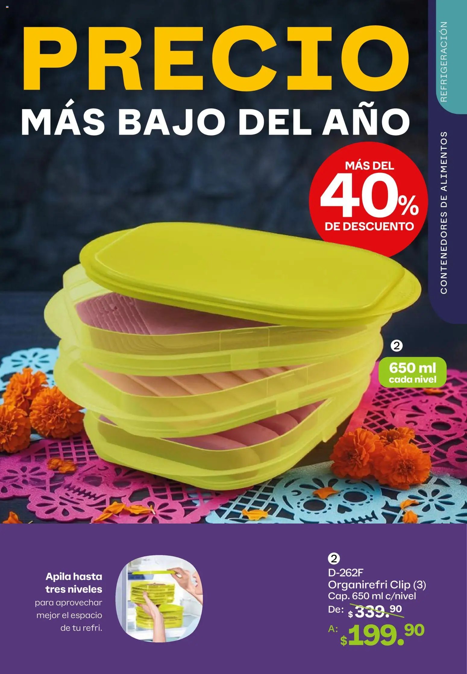 Nuevas ofertas de Tupperware válidas en toda la República Mexicana desde el 05/10/2026. ¡Encuentra las mejores ofertas en Tupperware catálogo! | Página: 45