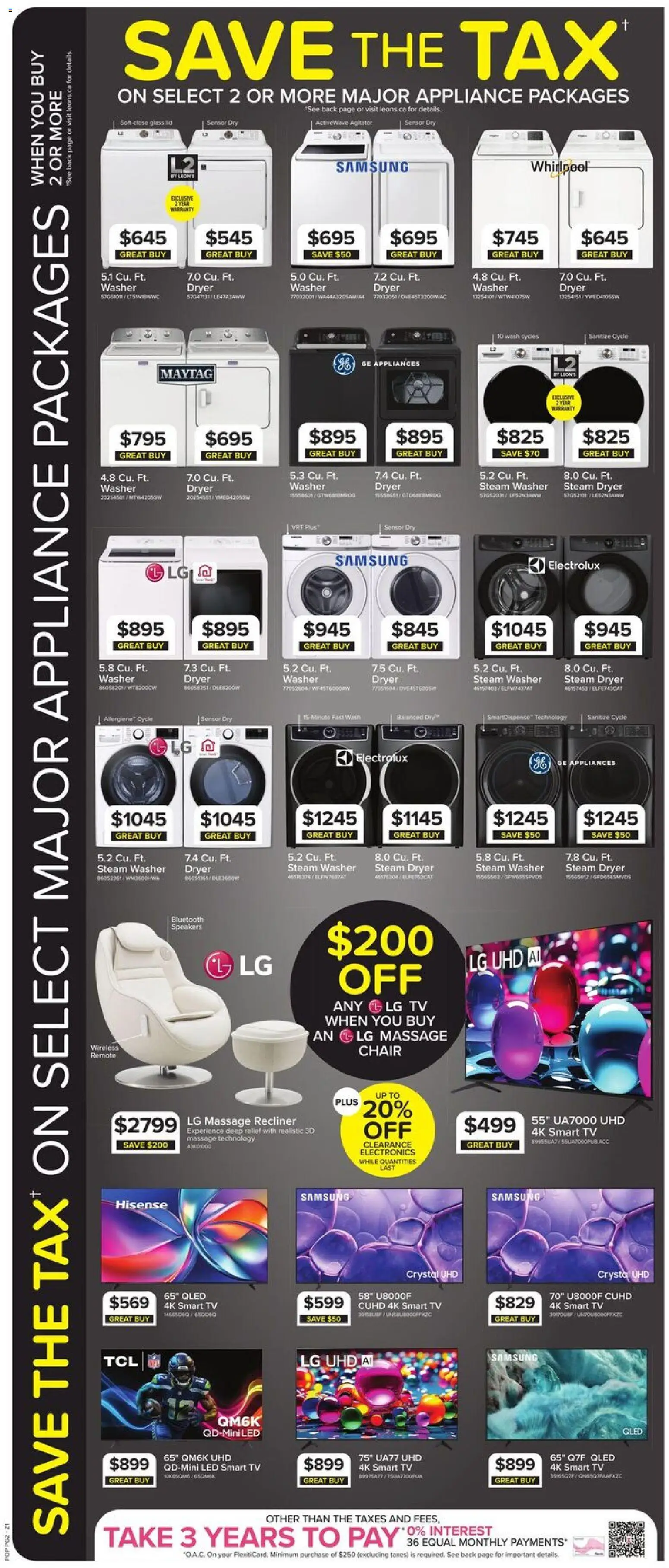 Leon's Flyer from May 7, 2026 - Unlock Huge Savings | Canada