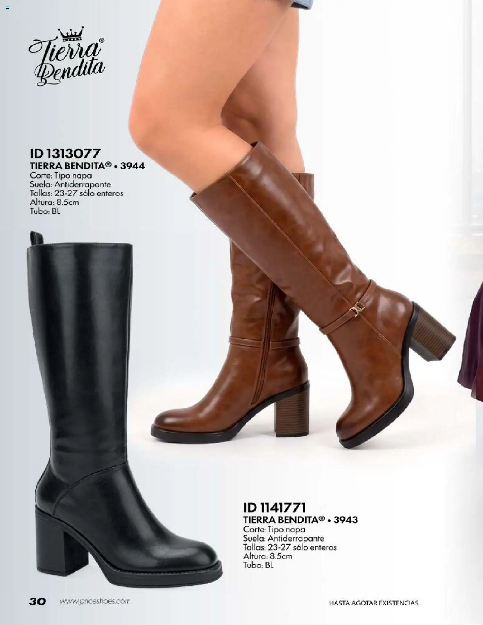 Nuevas ofertas de Price Shoes válidas en toda la República Mexicana desde el 20/10/2026. ¡Encuentra las mejores ofertas en Price Shoes catálogo Botas Largas! | Página: 10