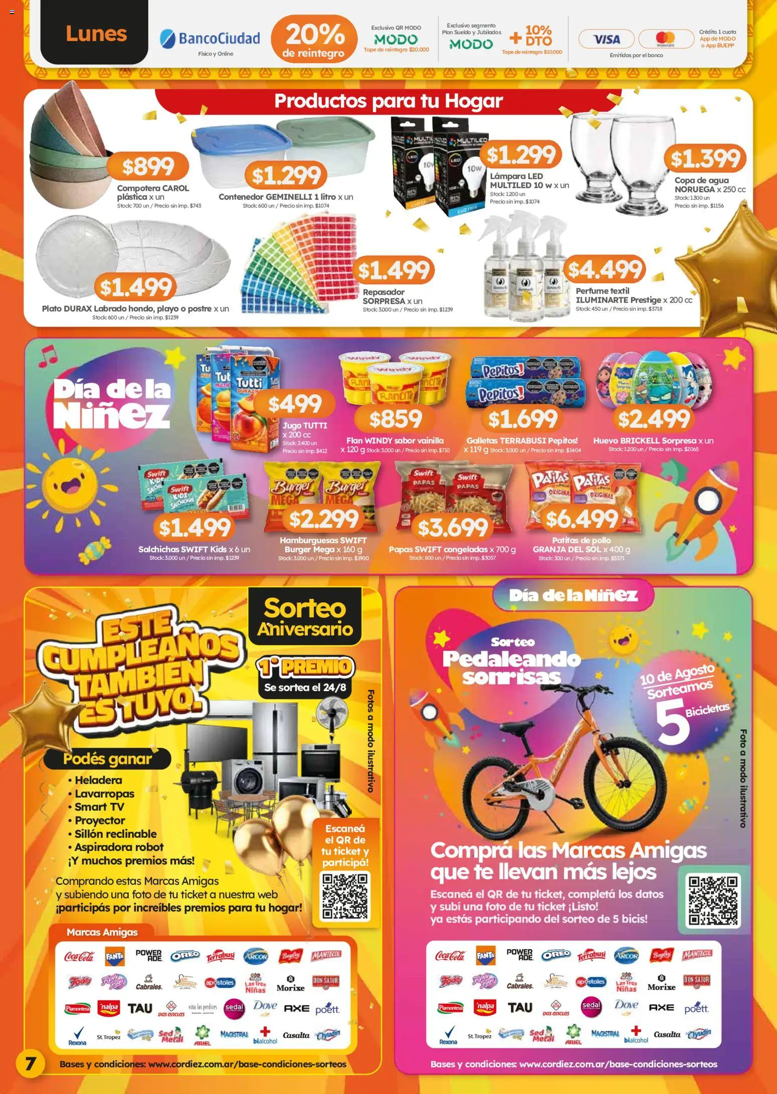 Cordiez ofertas │ válido desde el 06/08/2026 | Página: 7 | Productos: Aspiradora, Robot, Proyector, Té