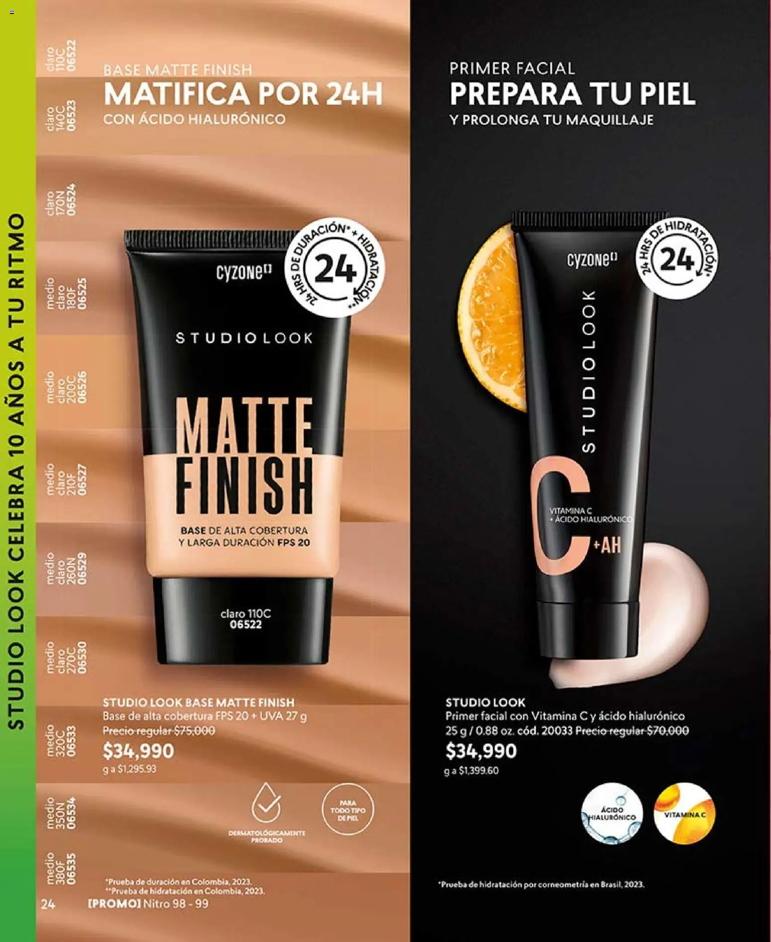 CyZone revista - valida desde el 17.07.2026 | Página: 24 | Productos: Maquillaje, Uva