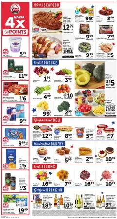 Preview of Safeway weekly ads valid from 20.05.2026 | Page: 4 | Products: Bakery, Asparagus, Cheese, Apples