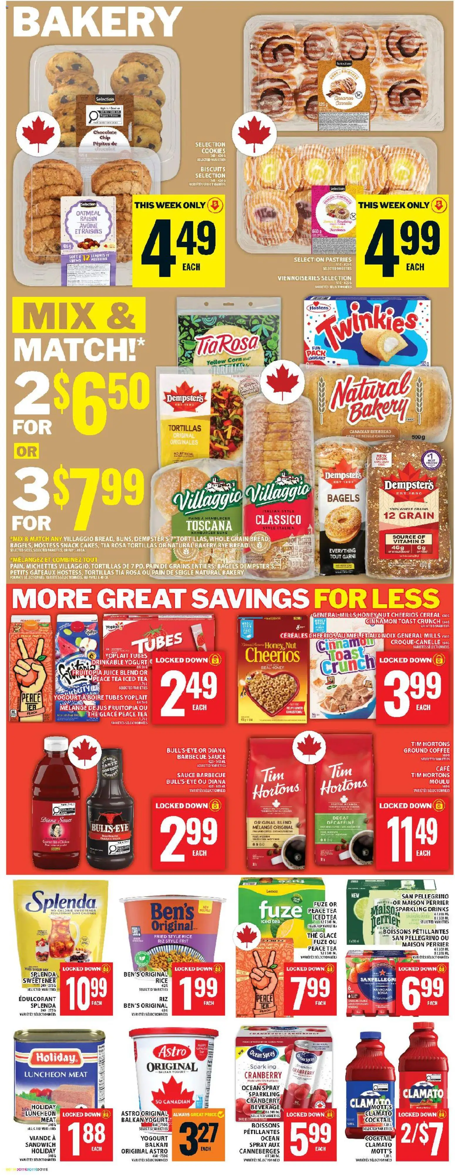 Food Basics flyer valid from 11.06.2026 | Page: 10 | Products: Rice, Bread, Coffee, Chocolate