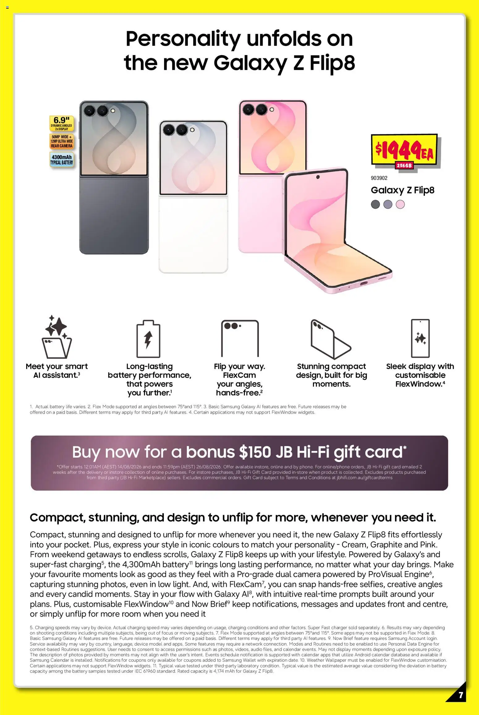 JB Hi-Fi catalogue - valid from 14/08/2026 | Page: 7 | Products: Charger, Wallet, Device, Audio