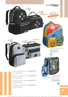 Vista previa de SC Pakar catálogo Ropa, nuevo folleto de la tienda, válido en México a partir del 30/01/2026 | Página: 189 | Productos: Mochila, Playstation