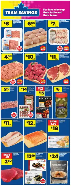Preview of Real Canadian Superstore weekly flyer / circulaire from shop Real Canadian Superstore valid from Jul 2, 2026 | Page: 14 | Products: Chicken wings, Oil, Chicken, Pork