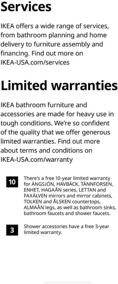 Preview of IKEA weekly ads valid from 01.01.2025 | Page: 9 | Products: Shower, Mirror
