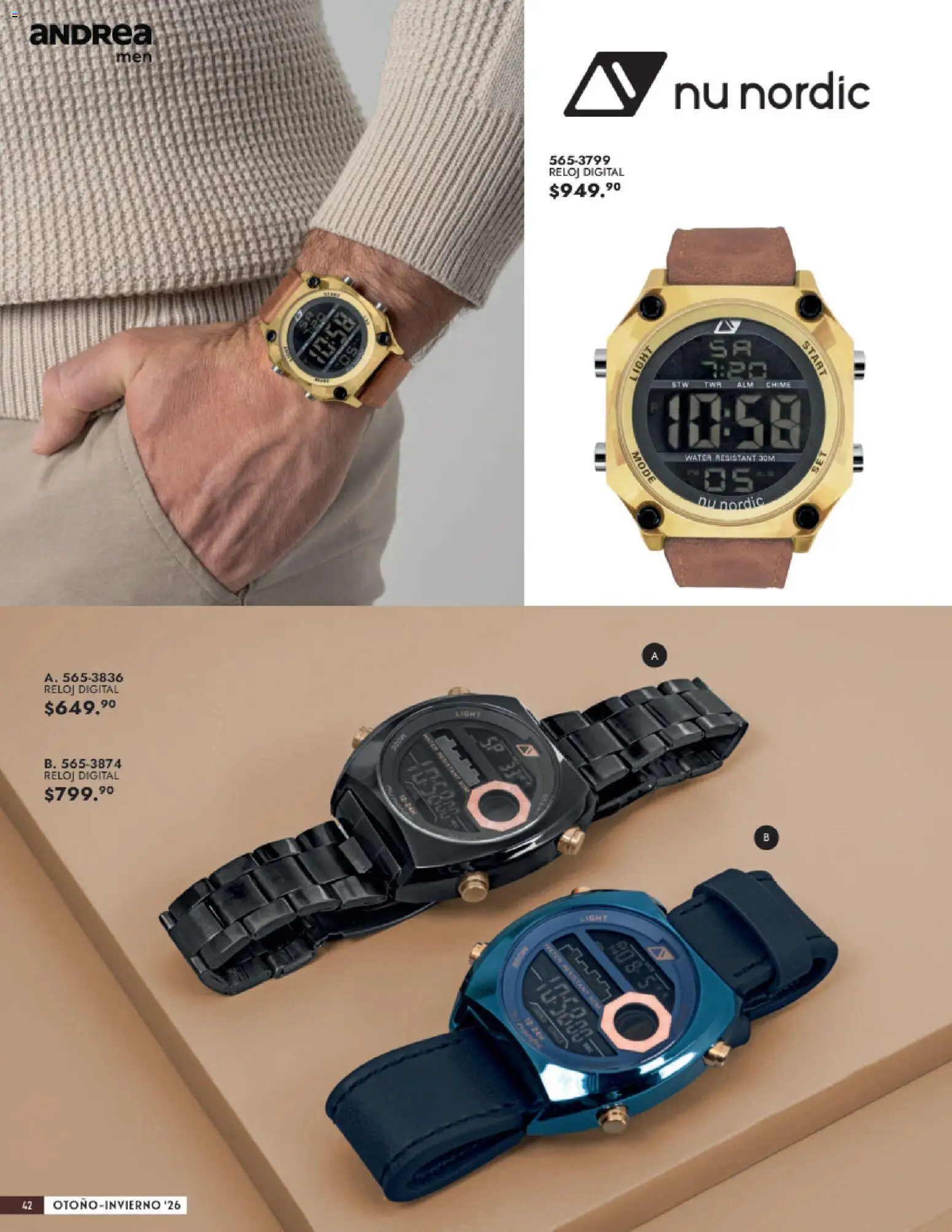 Nuevas ofertas de Andrea válidas en toda la República Mexicana desde el 23/08/2026. ¡Encuentra las mejores ofertas en Andrea catálogo Accesorios para todos! | Página: 42