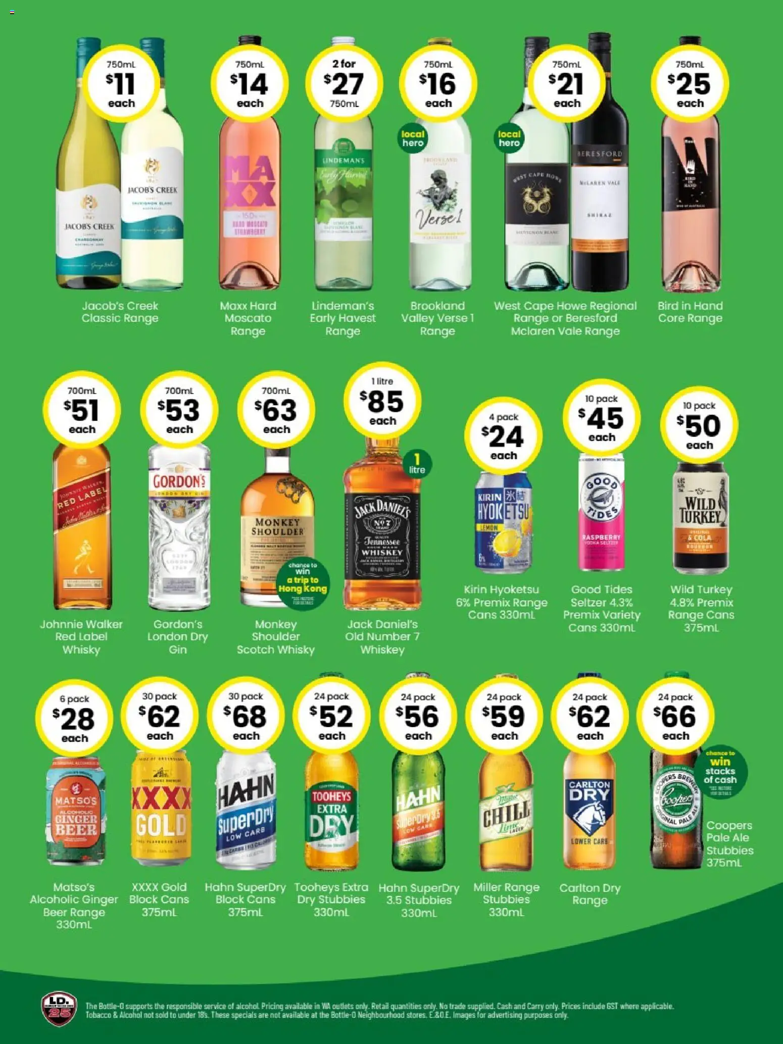 The Bottle-O catalogue - valid from 11.05.2026 | Page: 2 | Products: Ginger, Beer, Vodka, Whiskey