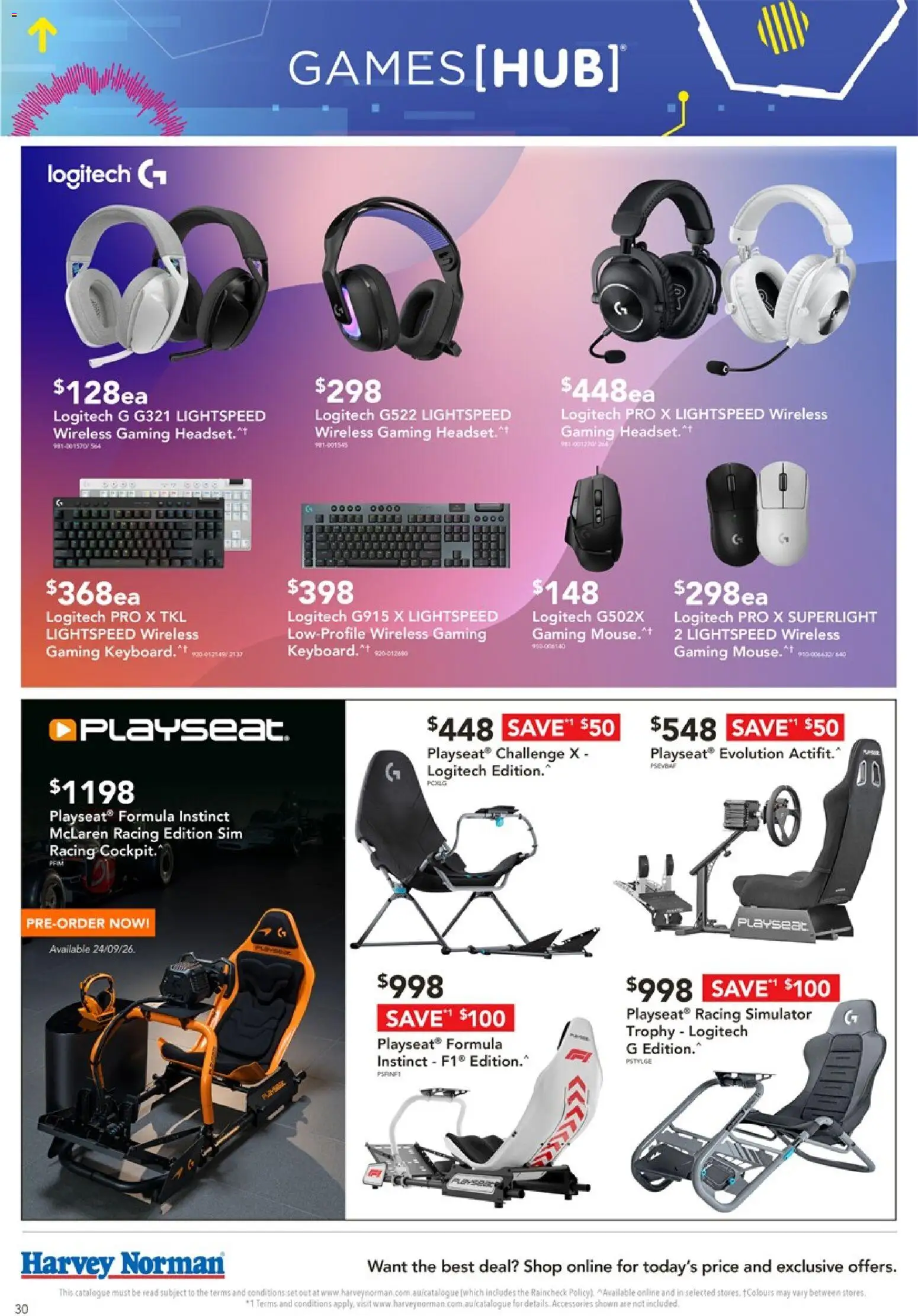 Harvey Norman catalogue - valid from 18/08/2026 | Page: 30 | Products: Accessories, Mouse, Headset