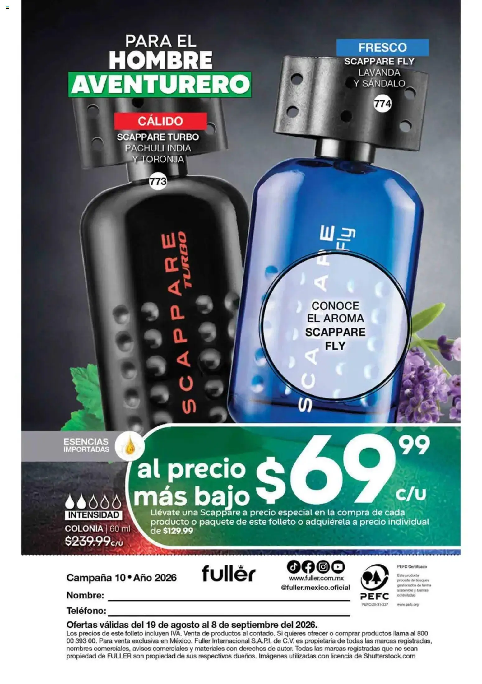 Nuevas ofertas de Fuller válidas en toda la República Mexicana desde el 19/08/2026. ¡Encuentra las mejores ofertas en Fuller campaña 10 2026! | Página: 232