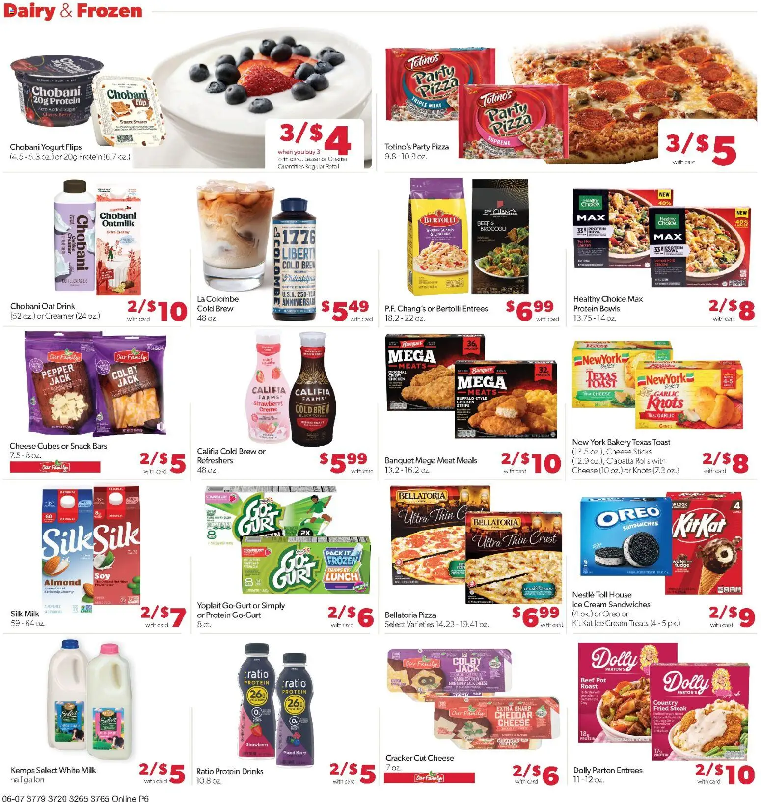Family Fare Weekly Ad - IA - valid from 07.06.2026 | Page: 10 | Products: Yogurt, Coffee, Pizza, Lemon