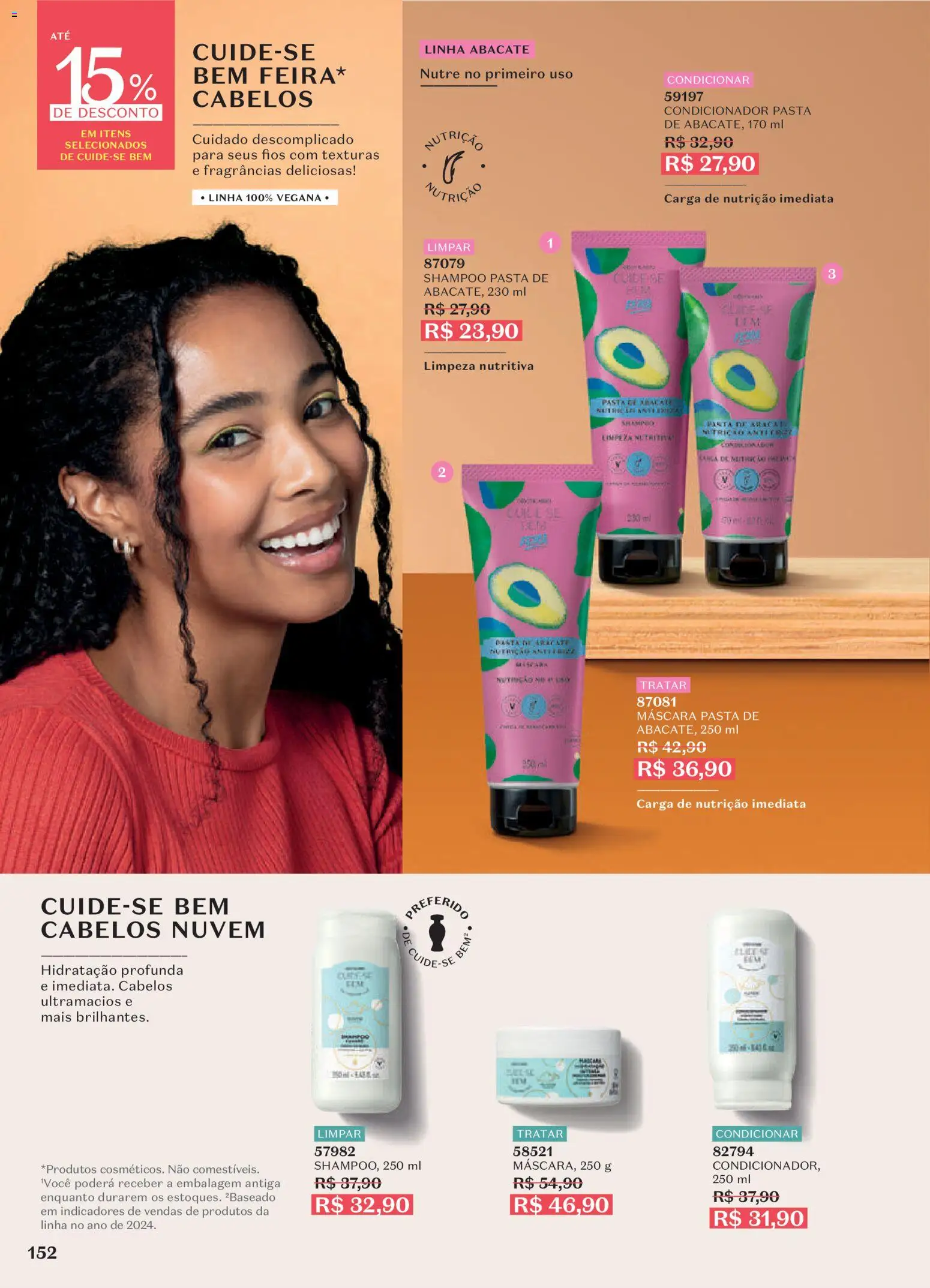 O Boticário Folheto - válido de 20/07/2026 | Página: 154 | Produtos: Shampoo, Condicionador, Pasta