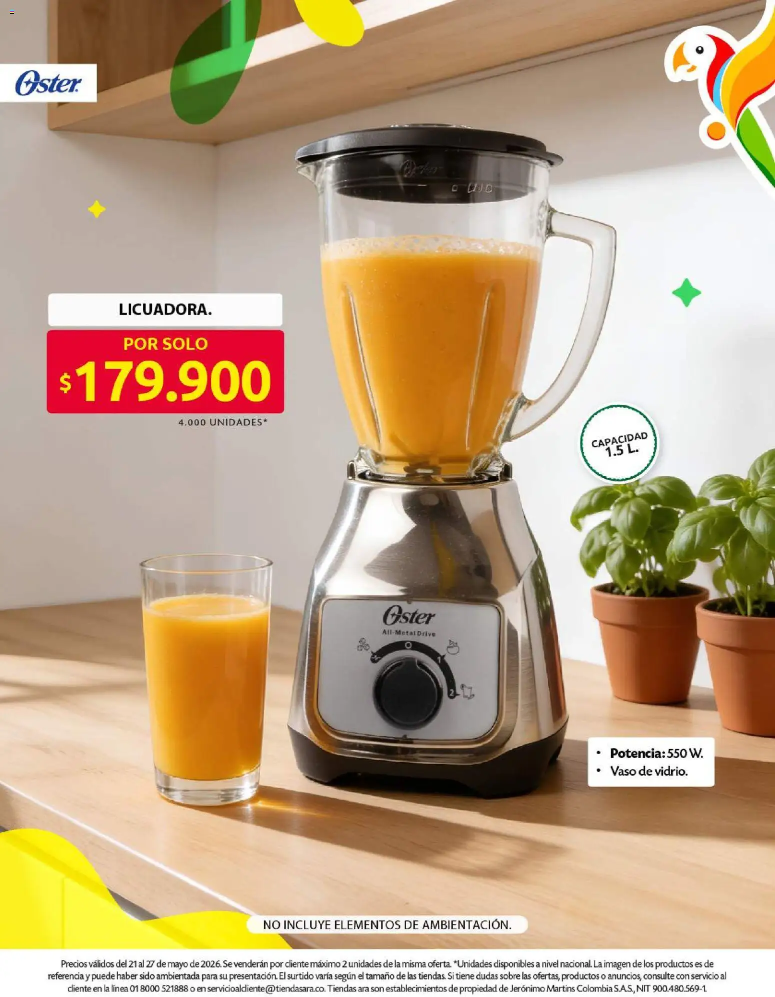 Ara revista - valida desde el 21.05.2026 | Página: 20 | Productos: Sobre