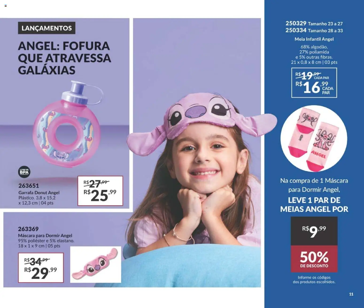 Avon Folheto - válido de 21/09/2026 | Página: 11 | Produtos: Meias