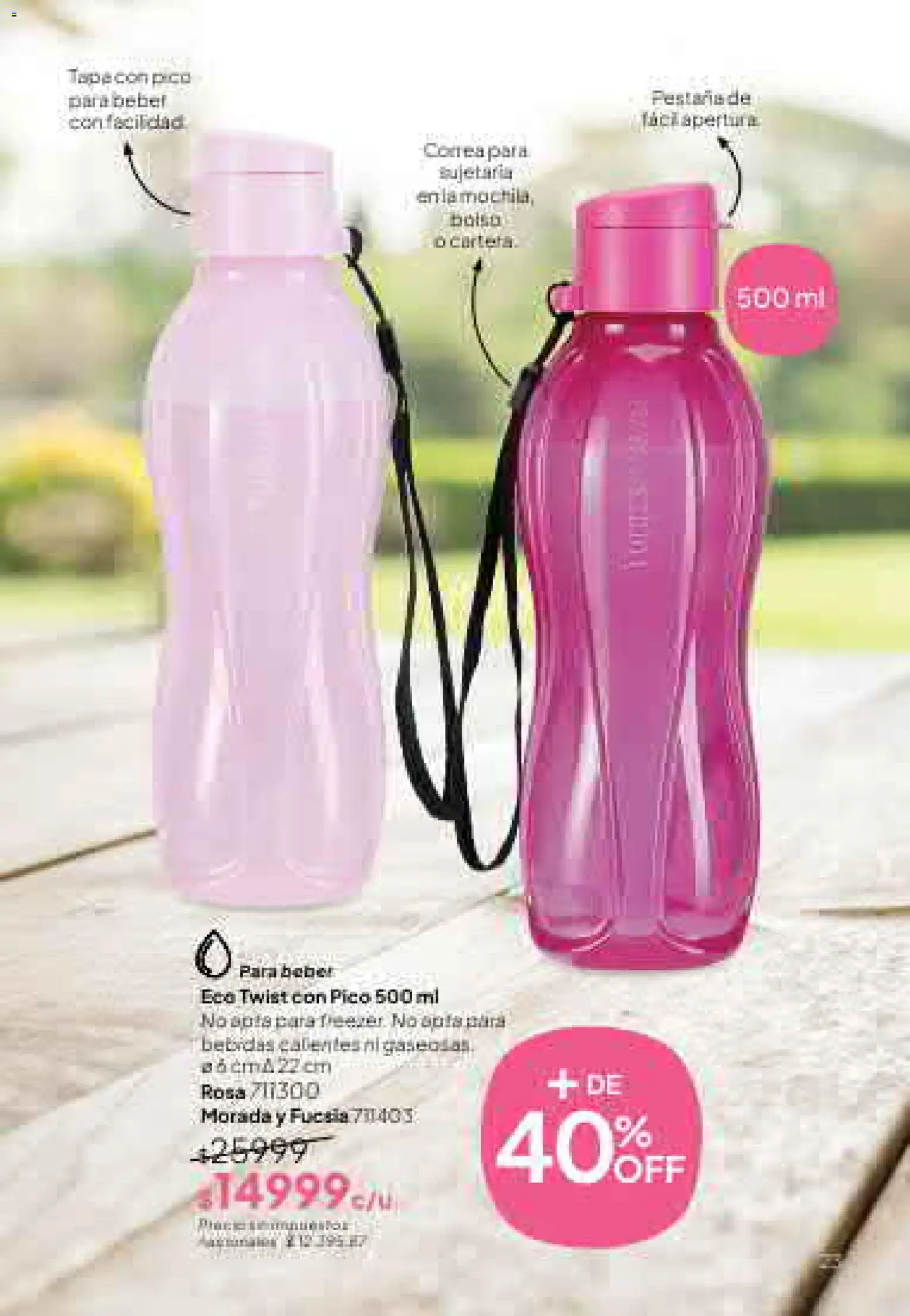 Tupperware Folleto │ válido desde el 01/07/2026 | Página: 24 | Productos: Pico, Bolso