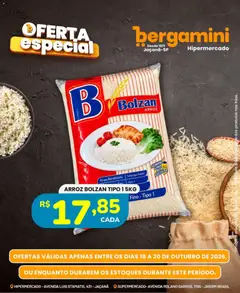 Supermercado Bergamini ofertas Especial - Pré-Visualização do folheto da loja Supermercado Bergamini, válido de 18/10/2026