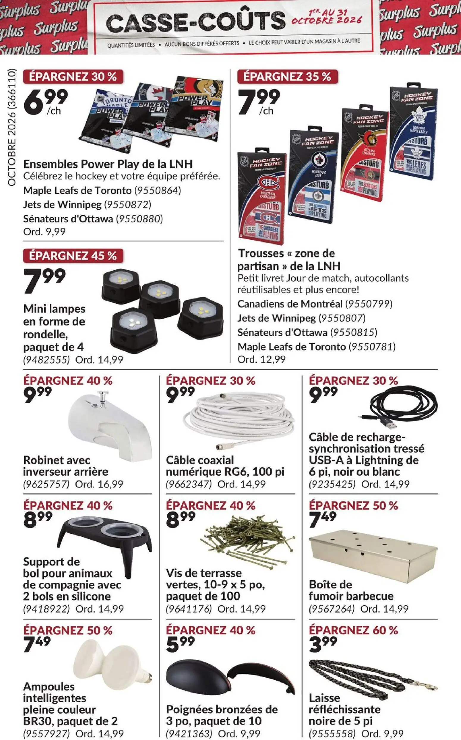 Princess Auto flyer valid from Oct 1, 2026 | Page: 18 | Products: Cable, Fan