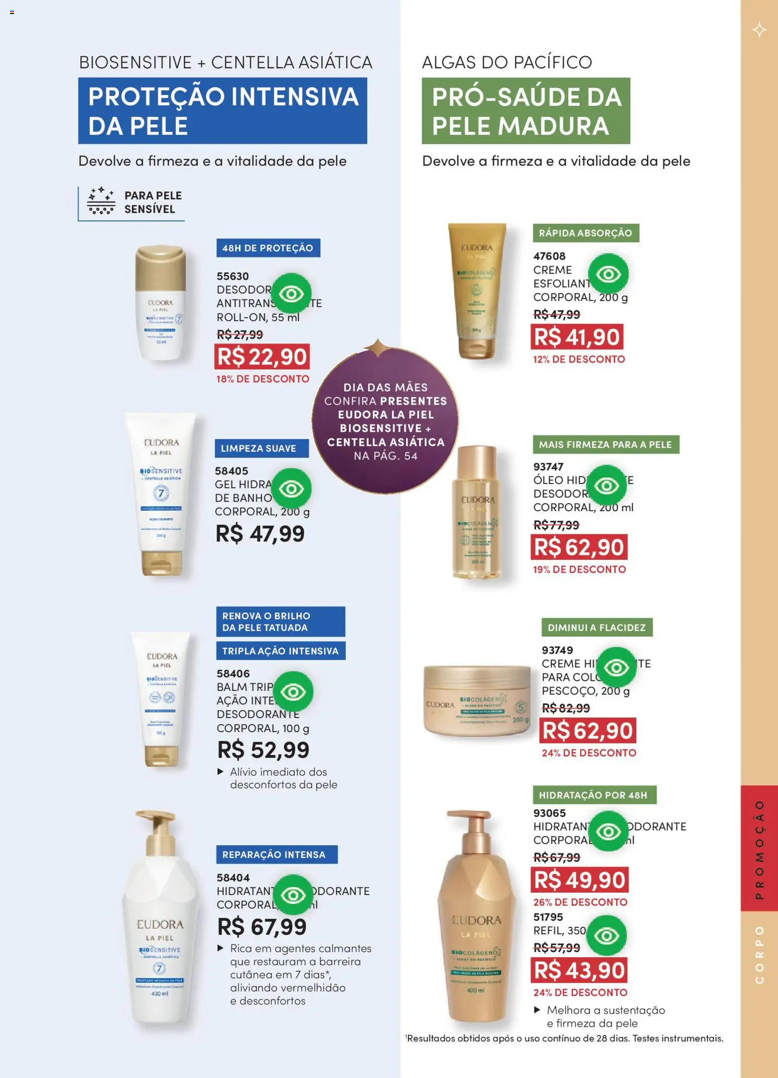 Eudora Folheto - válido de 01.04.2026 | Página: 119 | Produtos: Desodorante, Óleo, Creme