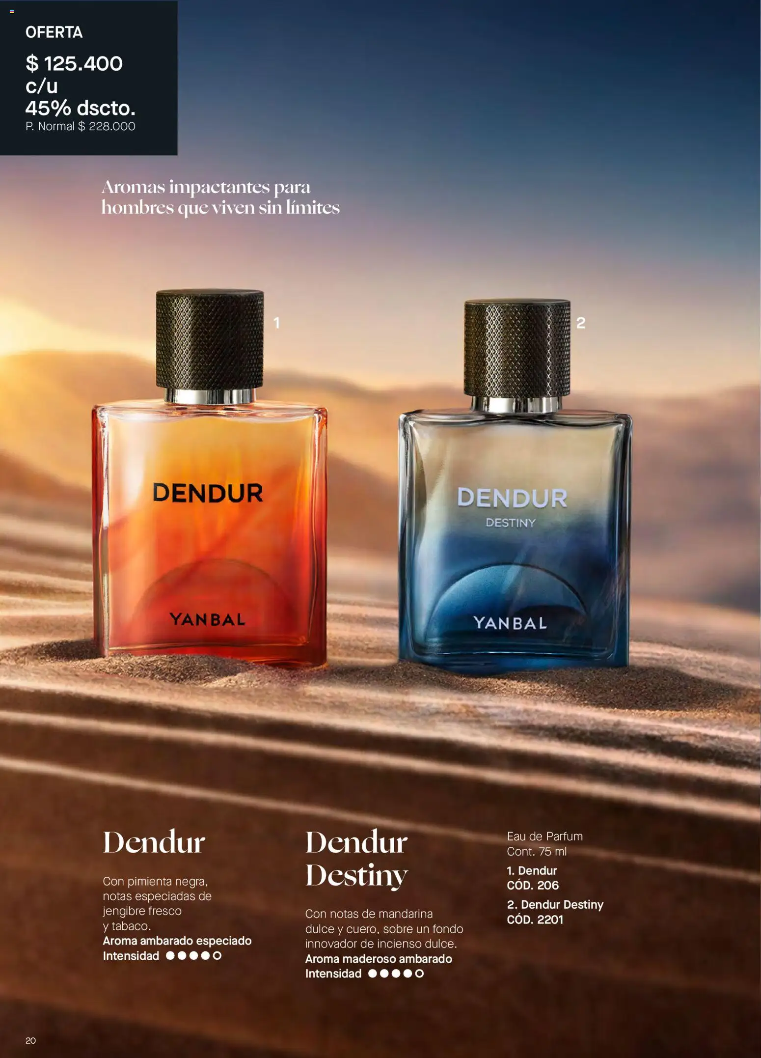Yanbal revista - valida desde el 23.05.2026 | Página: 20 | Productos: Pimienta, Incienso, Sobre