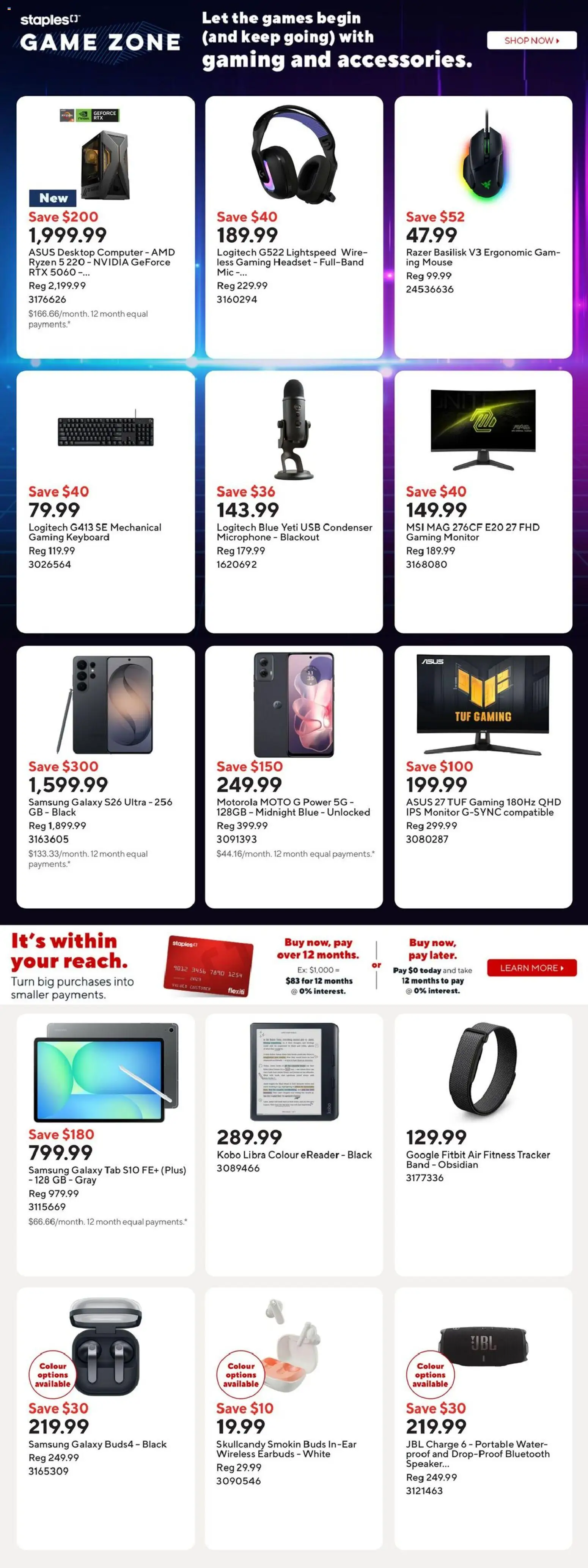 Staples flyer valid from Sep 18, 2026 | Page: 18