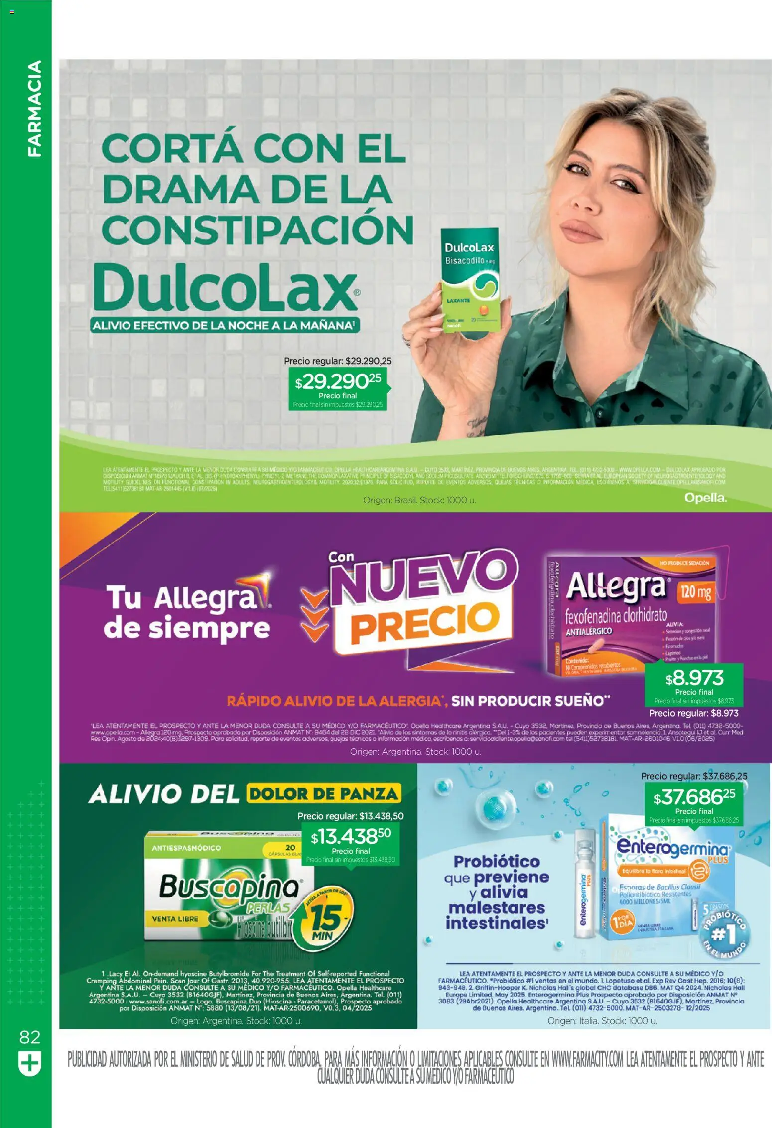 Farmacity catálogo │ válido desde el 01/09/2026 | Página: 82 | Productos: Cápsulas