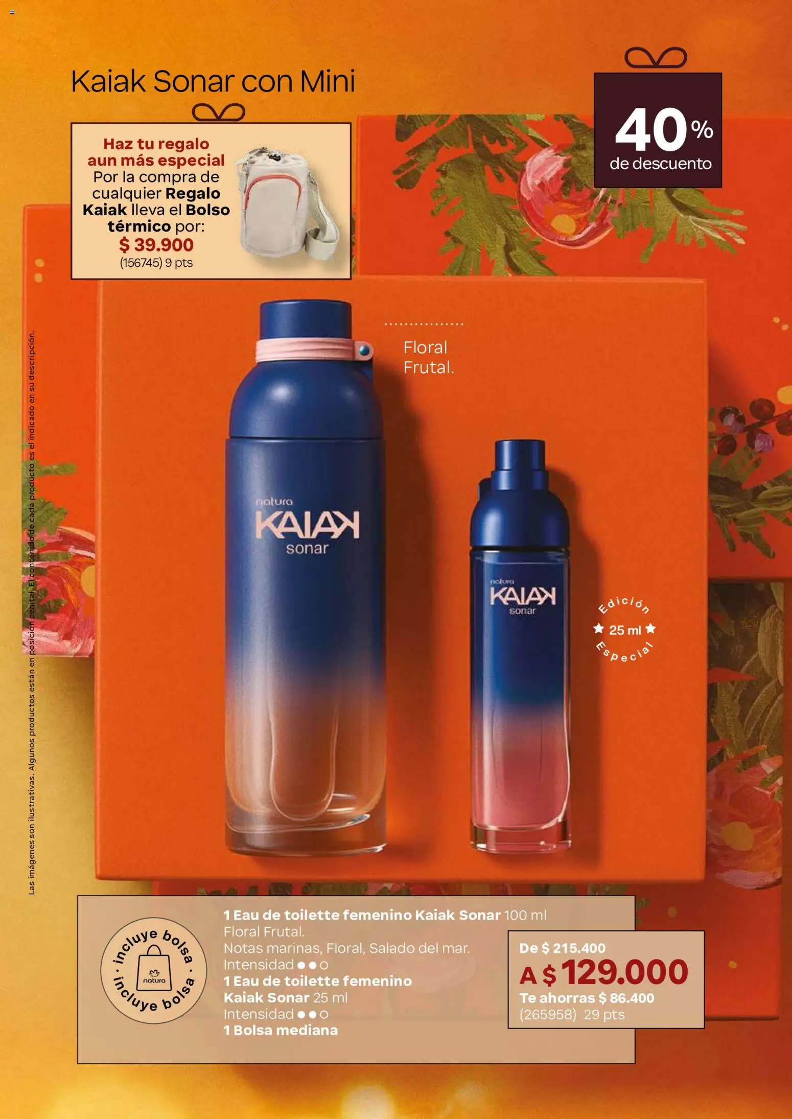 Natura revista - valida desde el 23/09/2026 | Página: 45 | Productos: Bolso, Té, Bolsa, Eau de toilette