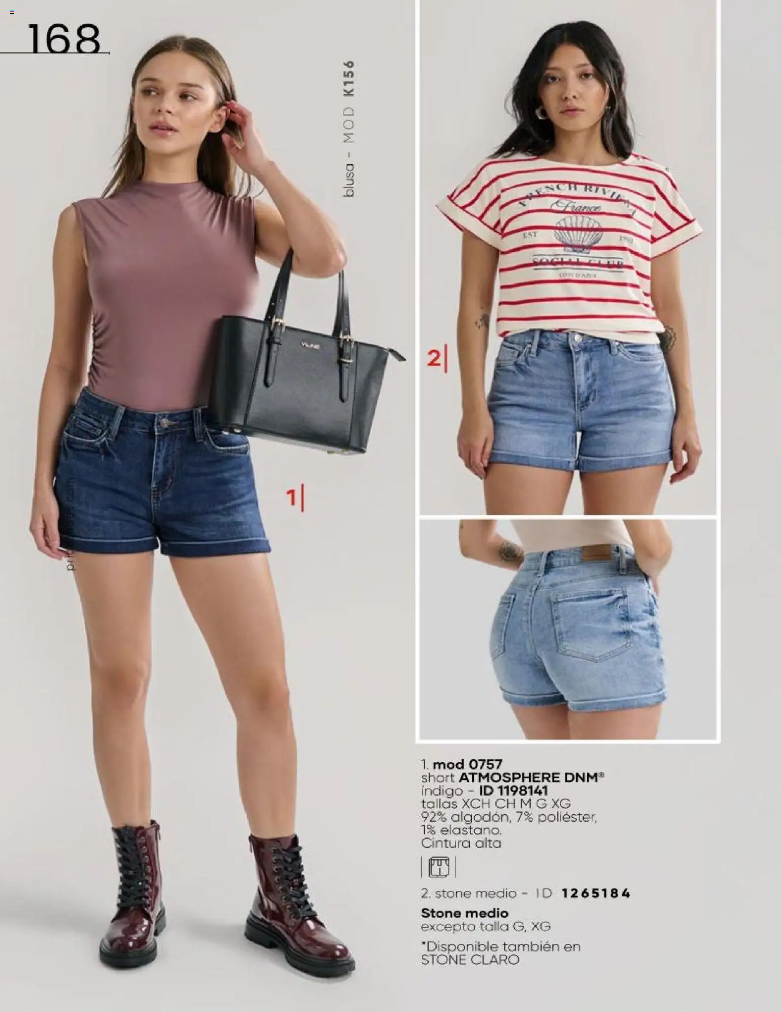 Nuevas ofertas de Price Shoes válidas en toda la República Mexicana desde el 16.06.2026. ¡Encuentra las mejores ofertas en Price Shoes catálogo Cierre de temporada! | Página: 168 | Productos: Blusa, Short