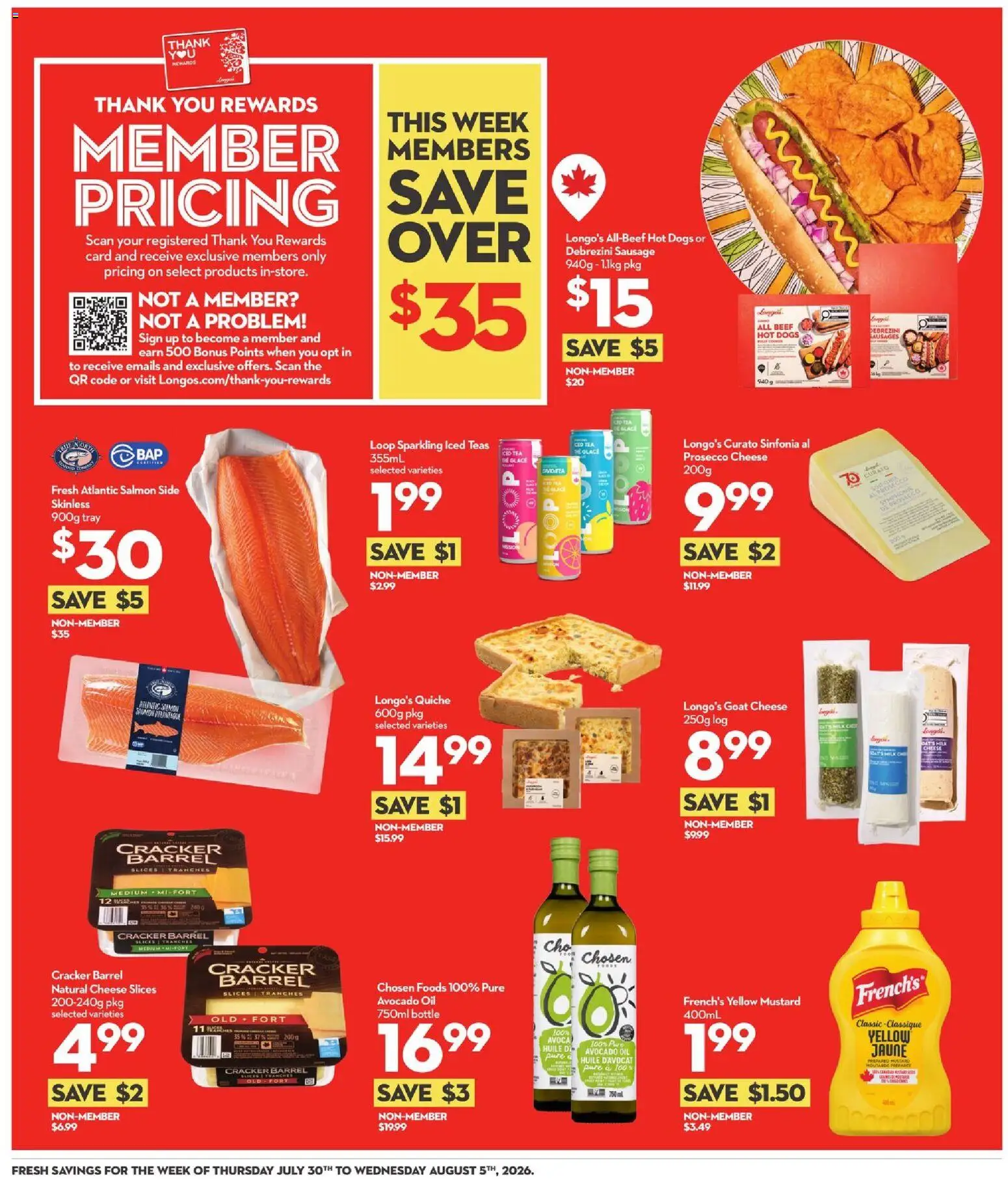 Longo's flyer valid from Jul 30, 2026 | Page: 5