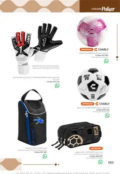 Vista previa de SC Pakar catálogo Ropa, nuevo folleto de la tienda, válido en México a partir del 31/07/2026 | Página: 153 | Productos: Guantes