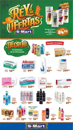 Vista previa de S-Mart folleto Ofertas de feria Nuevo Laredo, nuevo folleto de la tienda, válido en México a partir del 17/07/2026