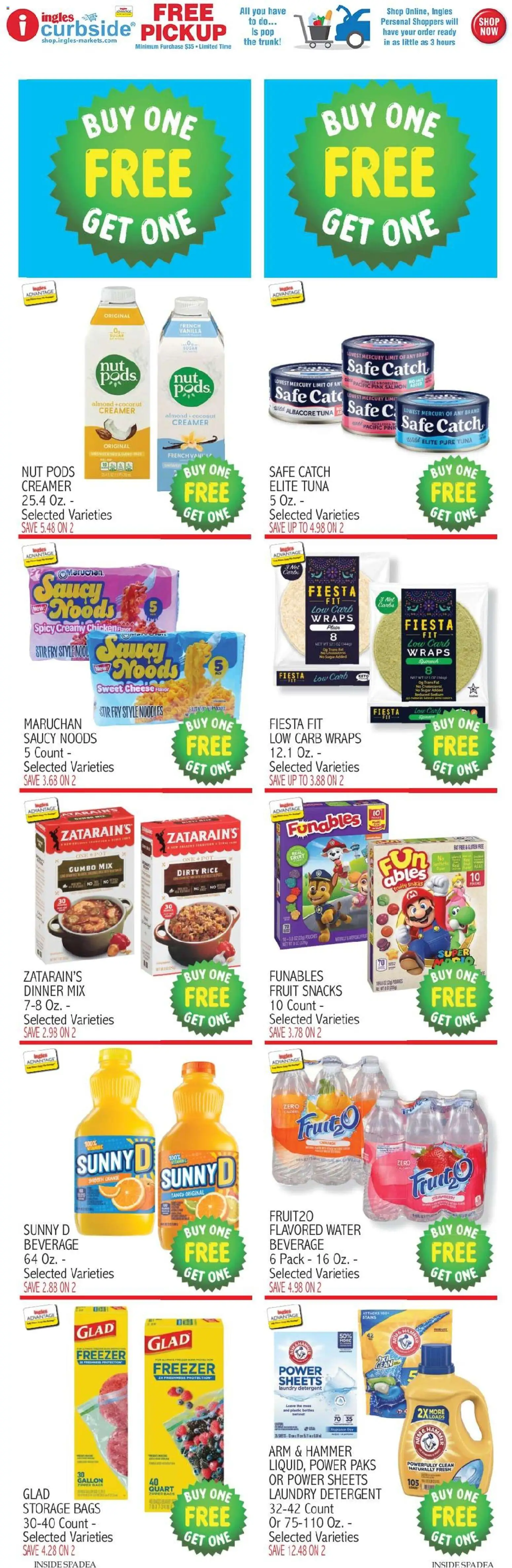 Ingles Weekly Ad - valid from 09/23/2026 | Page: 10 | Products: Fragrance, Fruit, Tuna, Freezer