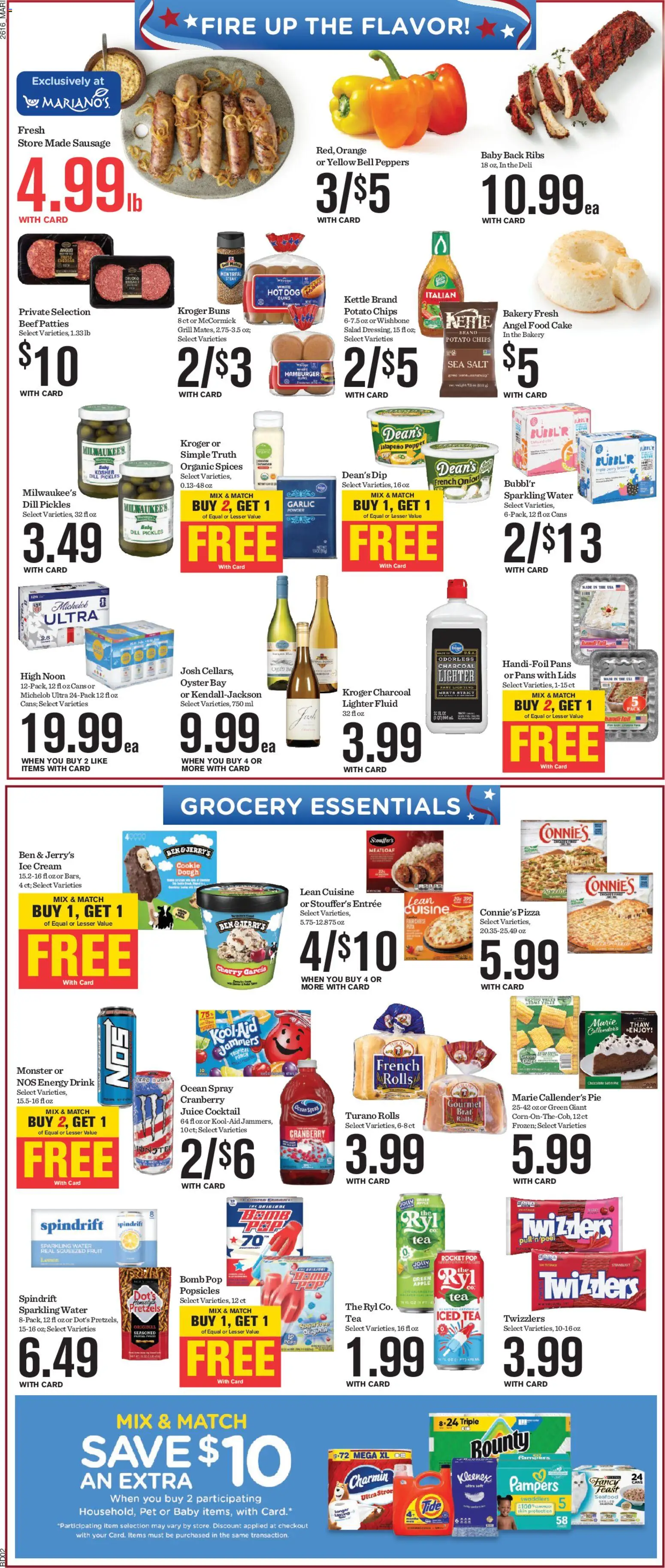 Mariano's Weekly Ad - valid from 20.05.2026 | Page: 7 | Products: Bakery, Spices, Water, Lemon