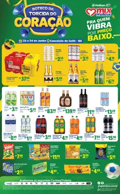 Mateus ofertas Especial copa - Pré-Visualização do folheto da loja Mateus, válido de 23/06/2026 | Página: 1 | Produtos: Energético, Cerveja, Refrigerante, Pipoca